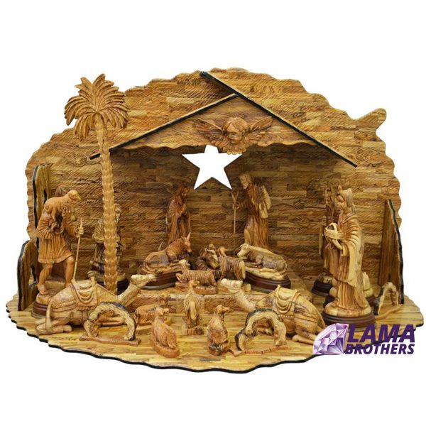 Huge Nativity Set with non build-in Figures