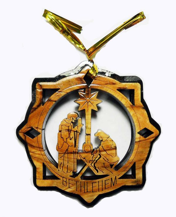 Christmas Bethlehem Star Ornament