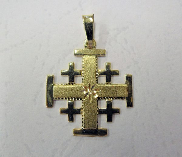 Jerusalem Cross 14K