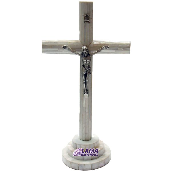 Mother of Pearl Covered Cross