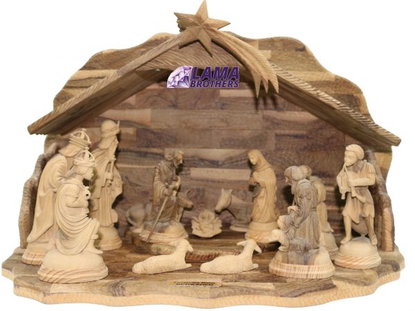 Nativity Set with non build-in Figures