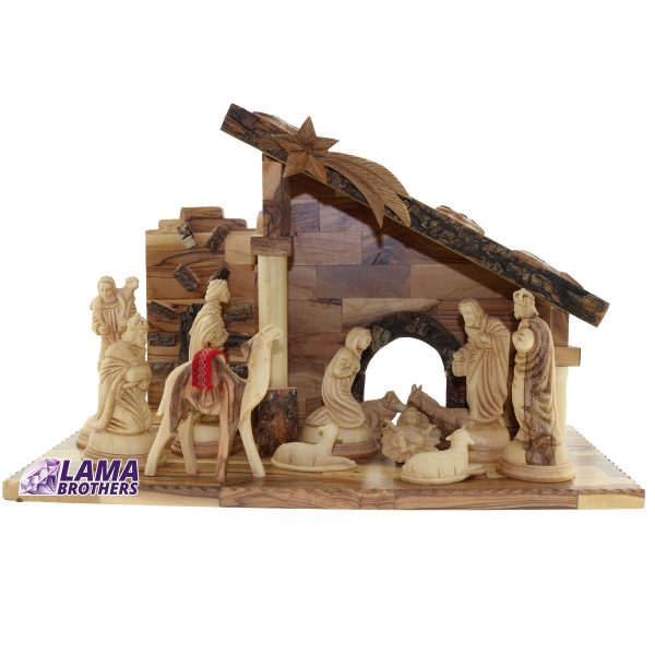 Nativity Set with non build-in Figures