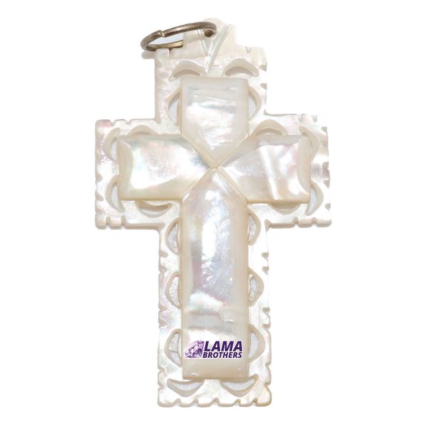 Mother of Pearl Jerusalem Cross