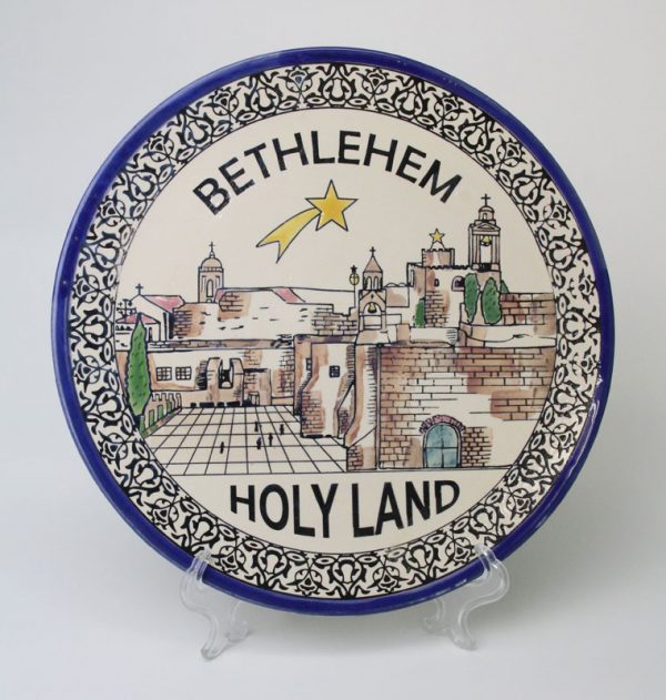 Plate with Bethlehem (Big Size)