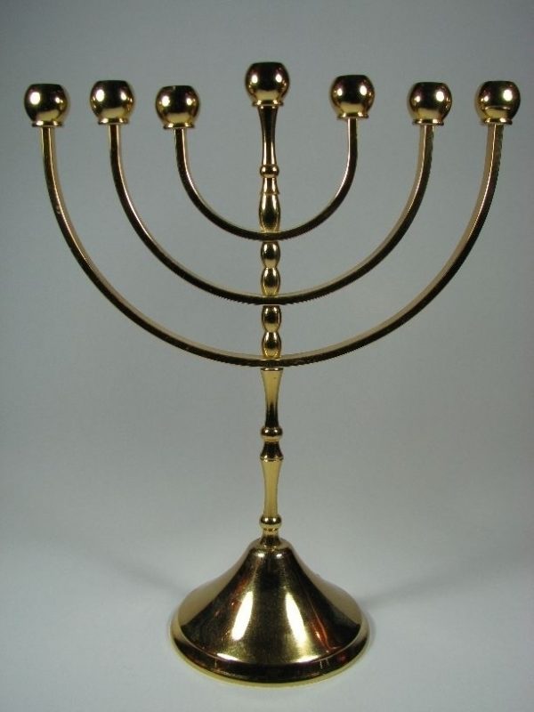 Gold Plated Big Menorah