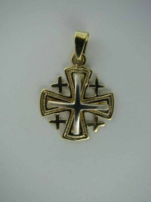 Jerusalem cross 14K