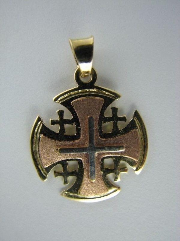 Jerusalem cross 14K