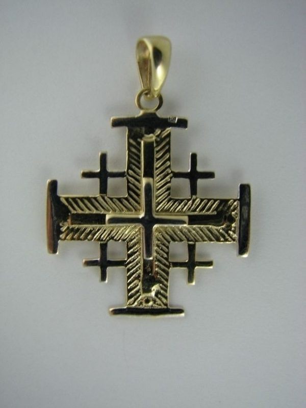 Jerusalem cross 14K