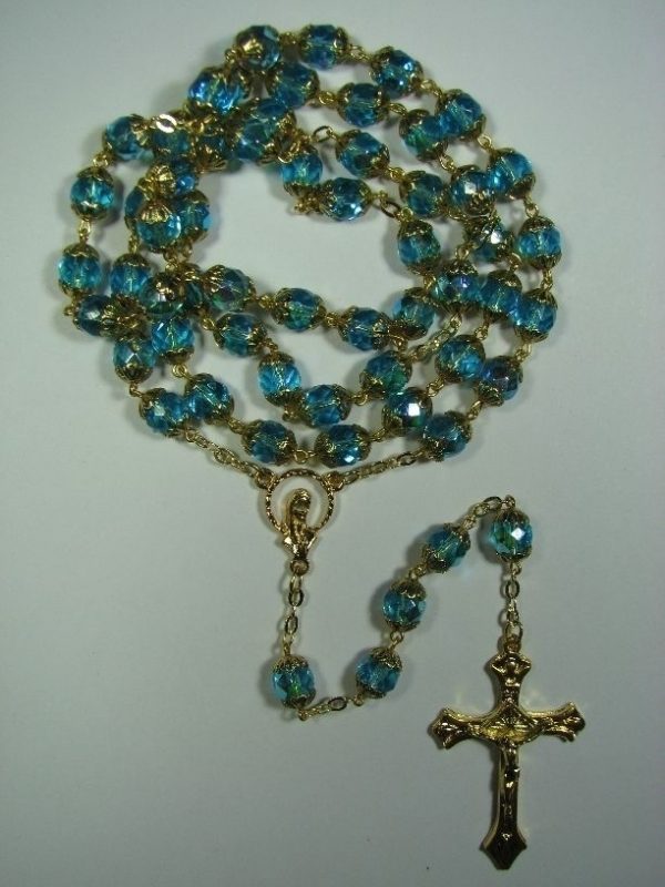 Crystal Rosary (length 59cm)