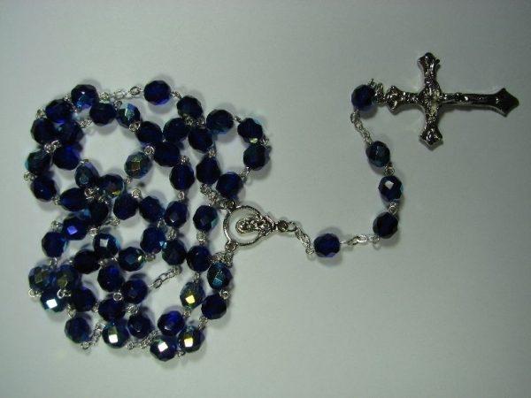 Crystal Rosary (length 55cm)
