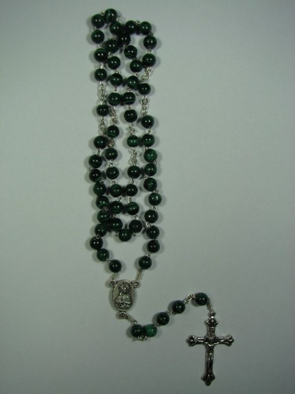 Malakite Rosary (length 42cm)