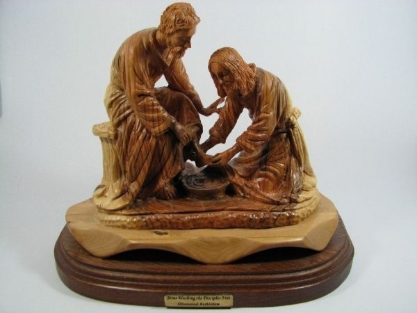 Jesus washing the diciples feet