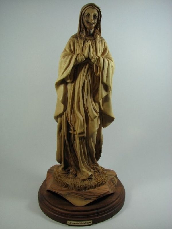 Mary sculpture