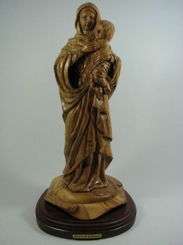 Mary holding Jesus