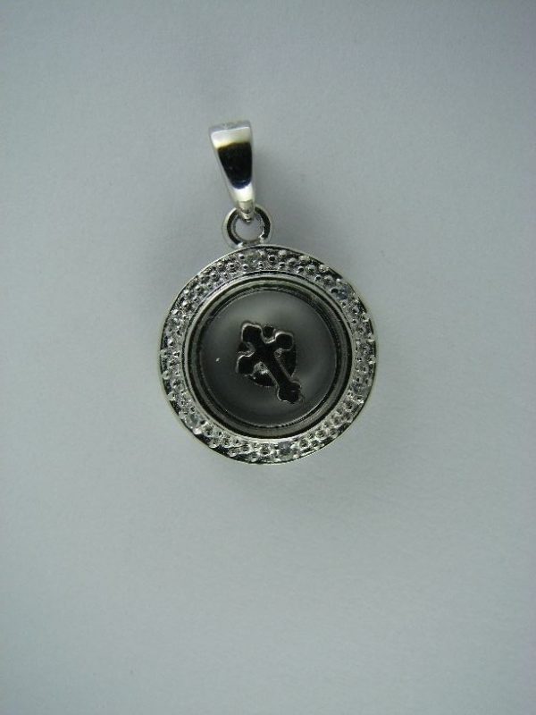 Rotating Cross Pendant