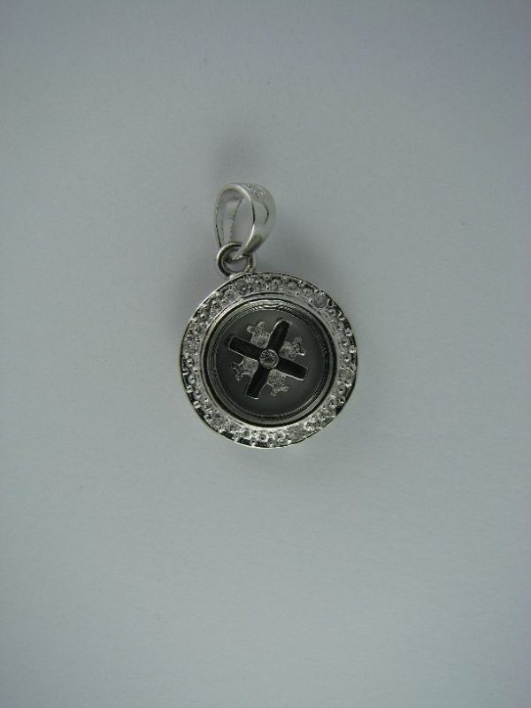 Rotating Jerusalem Cross Pendant