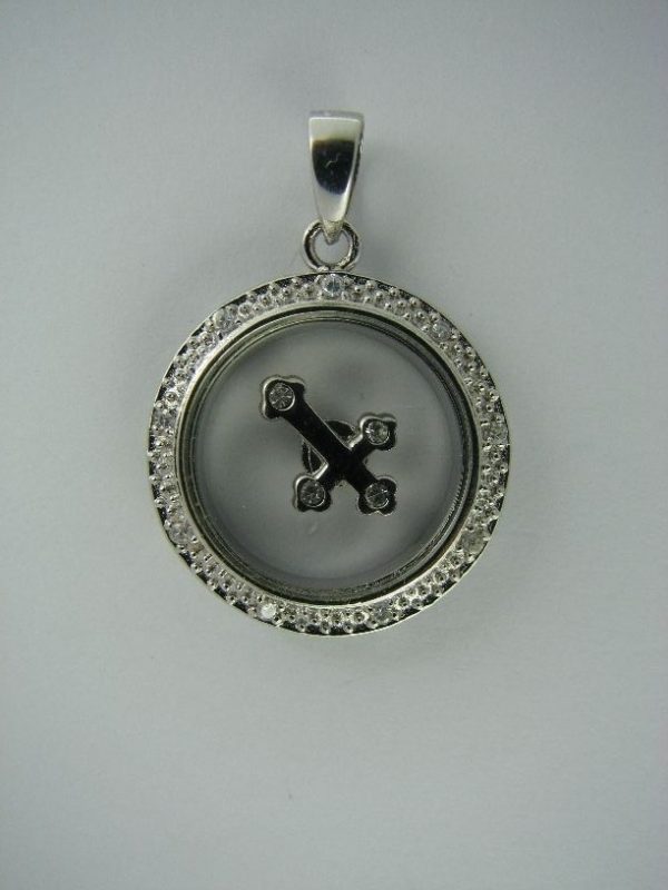 Rotating Cross Pendant