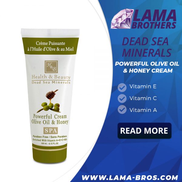 Powerful Olive Oil & Honey Cream