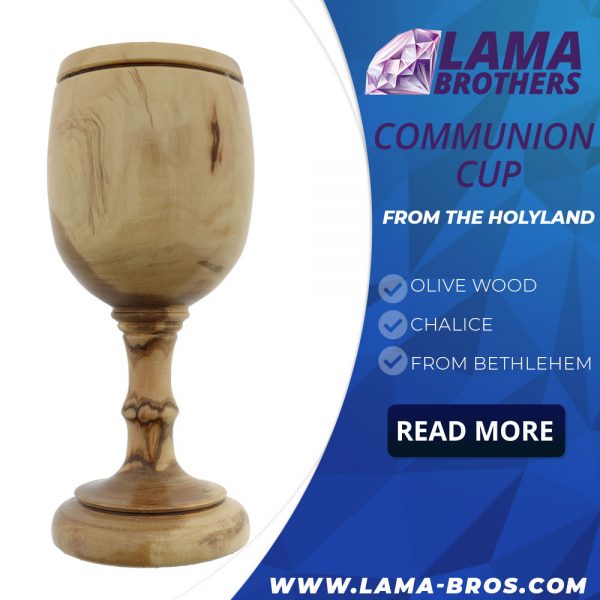Olive Wood Chalice