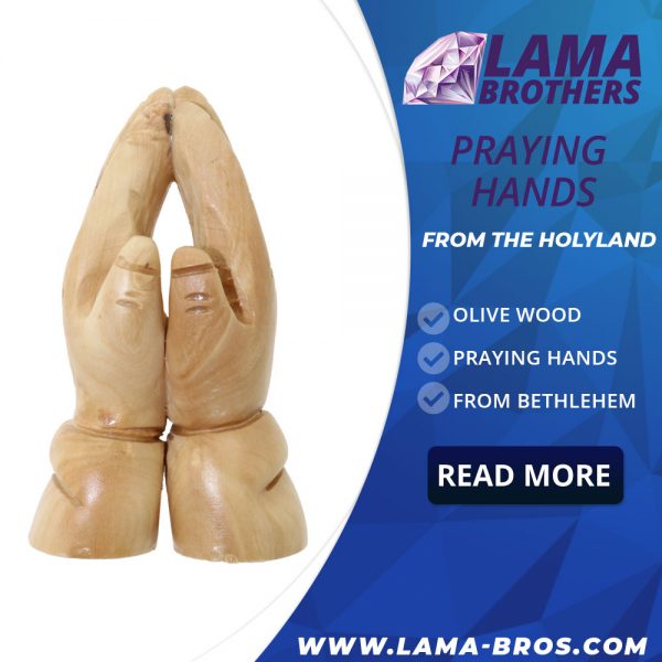 Olive Wood Praying Hands
