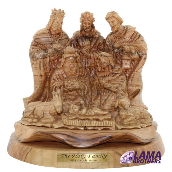 Olive Wood The Holy Family