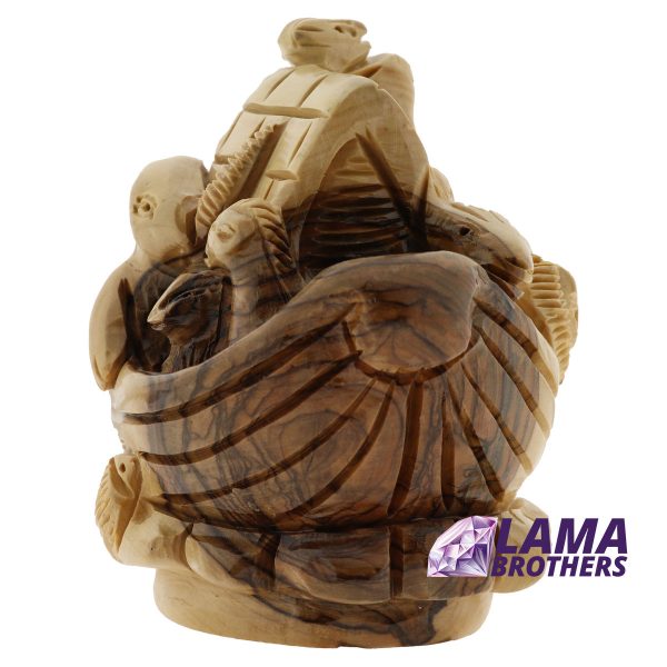 Olive Wood Noah's Ark - Image 2