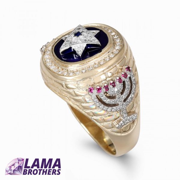 Anbinder Jewelry Luxurious Two-Toned 14K Gold Ring - Image 2
