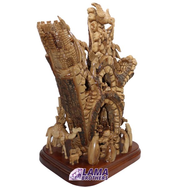 Olive Wood Nativity Set Special Edition - Image 3