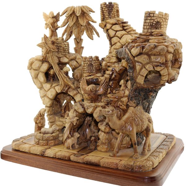 Olive Wood Nativity Set Special Edition - Image 4
