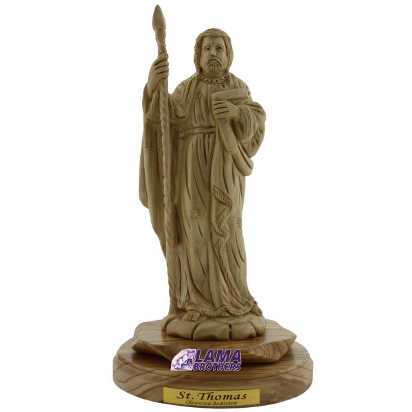 Olive Wood Saint Thomas