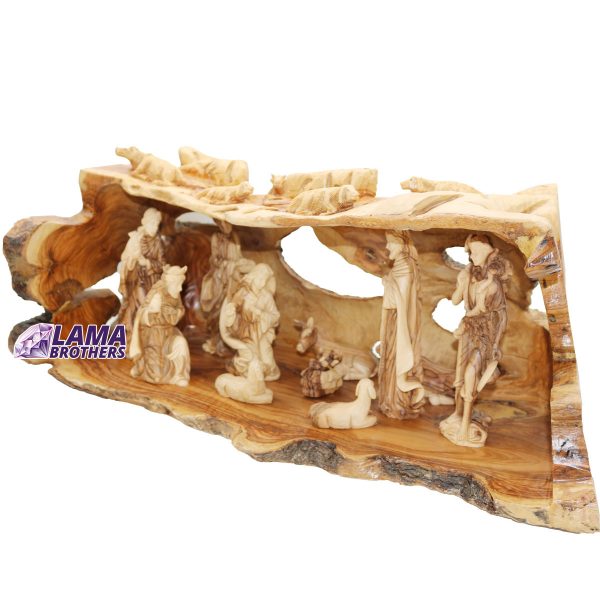 Olive Wood Nativity - Image 3