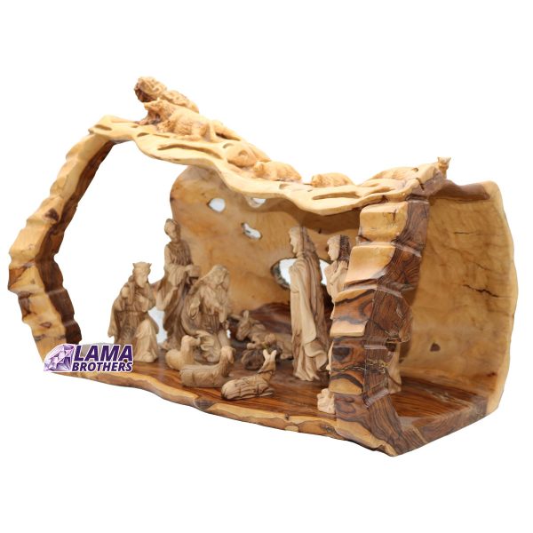 Olive Wood Nativity - Image 4