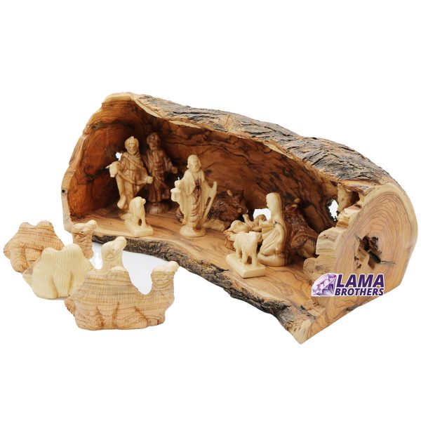 Olive Wood Nativity - Image 3