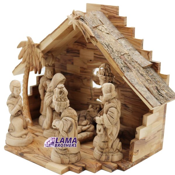 Olive Wood Nativity - Image 3