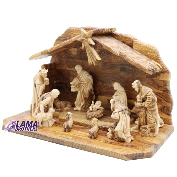 Olive Wood Nativity - Image 2