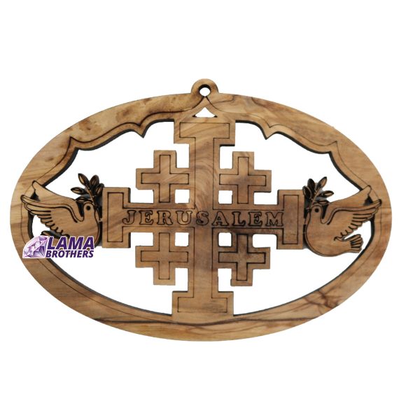 Jerusalem Cross Christmas Ornament