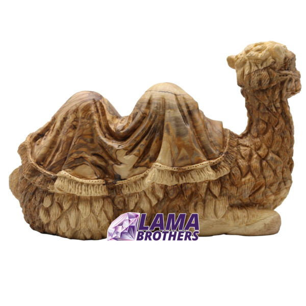 Olive Wood Large Camel - Image 2