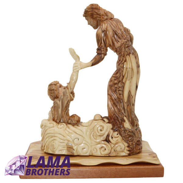 The Vision Olive Wood Statue