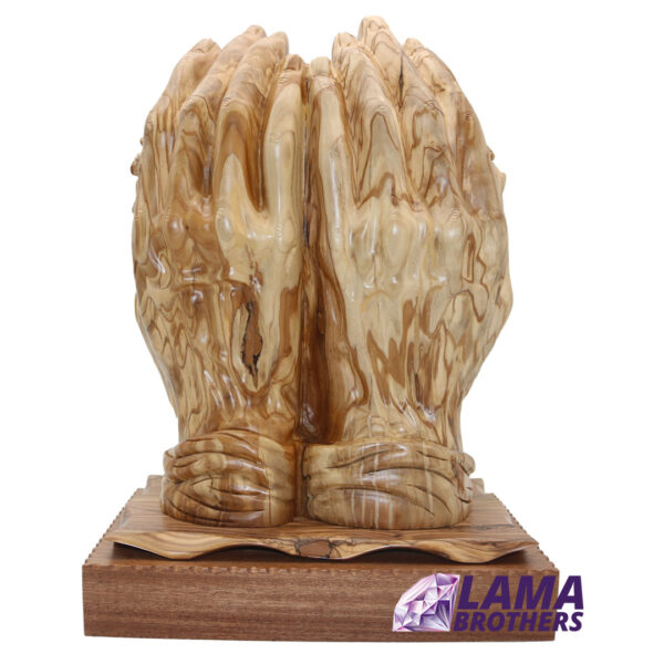 Olive Wood Nativity Scene - Image 2