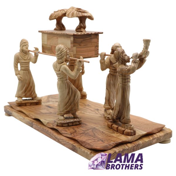 The Ark of the Covenant Procession - Hand-Carved Olive Wood - Image 3