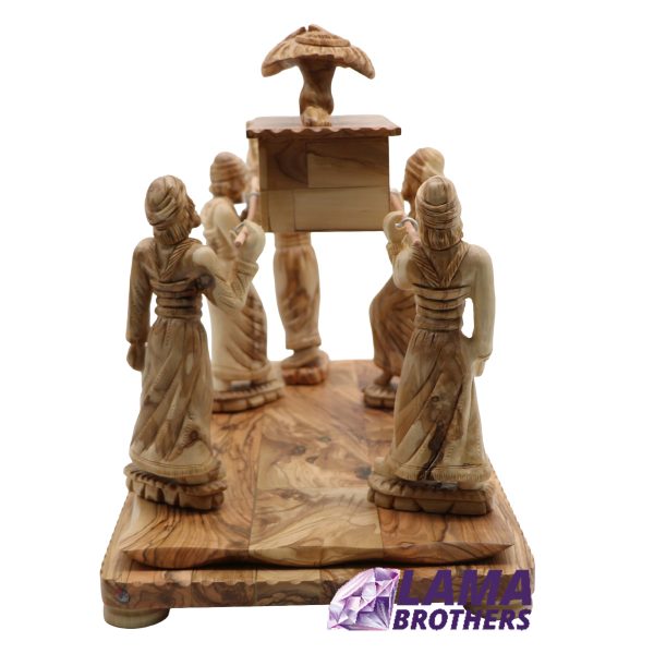 The Ark of the Covenant Procession - Hand-Carved Olive Wood - Image 4