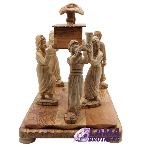 The Ark of the Covenant Procession - Hand-Carved Olive Wood - Image 5