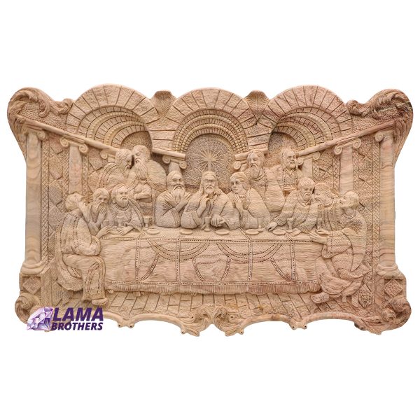The Last Supper Masterpiece - Hand-Carved Olive Wood Wall Art (Limited Edition)