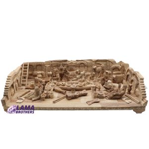 The Last Supper Grand Masterpiece - Hand-Carved Olive Wood Statue (Limited Edition)