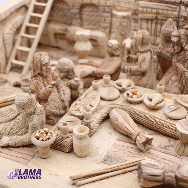 The Last Supper Grand Masterpiece - Hand-Carved Olive Wood Statue (Limited Edition) - Image 3