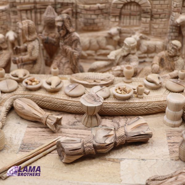 The Last Supper Grand Masterpiece - Hand-Carved Olive Wood Statue (Limited Edition) - Image 2