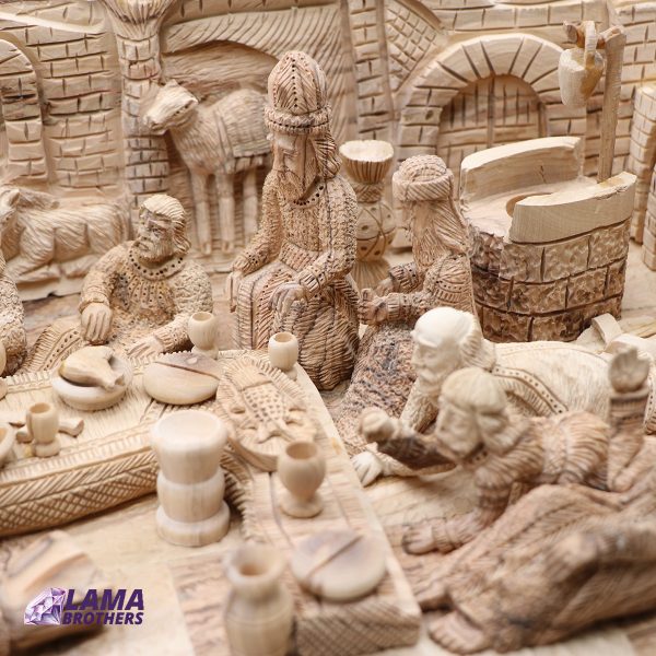 The Last Supper Grand Masterpiece - Hand-Carved Olive Wood Statue (Limited Edition) - Image 4
